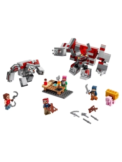 Конструктор Майнкрафт Битва за красную пыль 542 детали