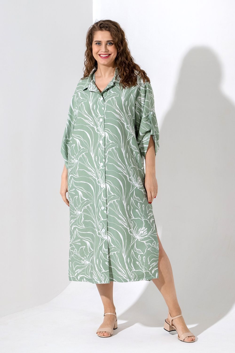 Платье Устинья Виотекс ЗЕЛЁНЫЙ