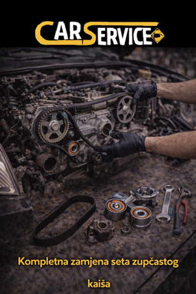 Comprehensive Timing Belt Kit Replacement (Major Service)