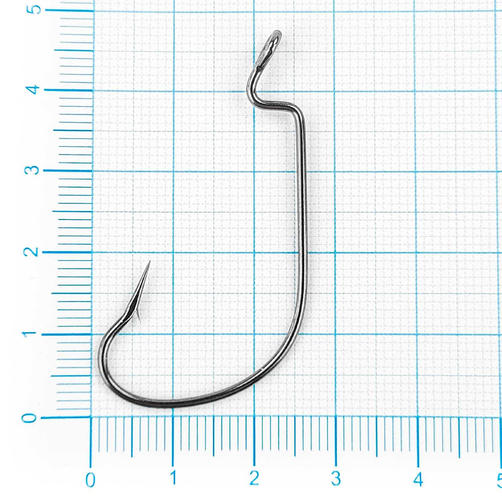 Крючок офсетный Fish Season Worm с большим ухом 3312 BN