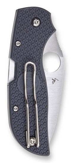 Складной нож Spyderco Chaparral Lightweight 152PGY c клинком из стали CTS-XHP, рукоять G10