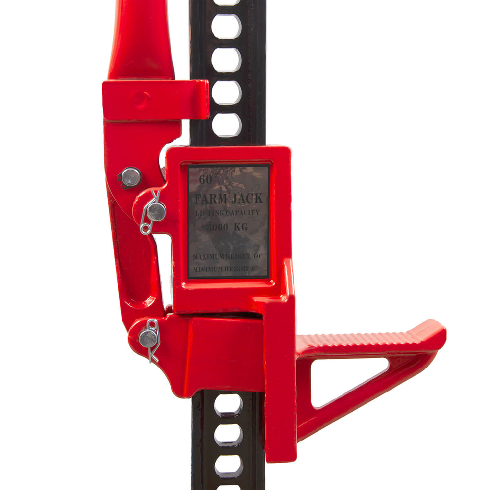 WDK-80603  Домкрат механический реечный 60", г/п 3 т, 130-1550 мм