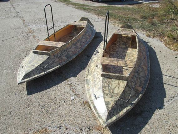 Лодка пластиковая Aquatrim Скрадок 320