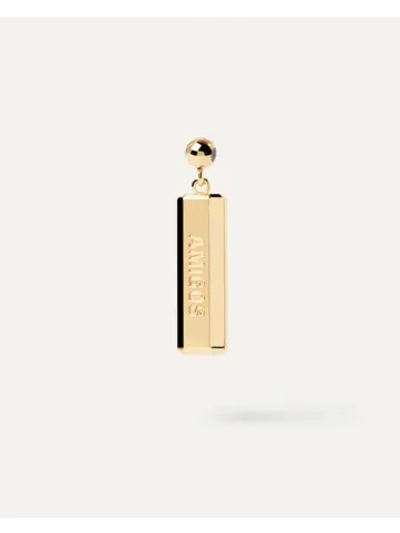 Подвеска-шарм женская PDPaola Amigos серебро 925 пробы покрытое золотом 750 пробы CH01-102-U