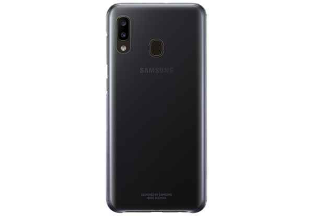 Samsung для Samsung Galaxy A40 Gradation Cover черный (EF-AA405CBEGRU) Чехол (клип-кейс)