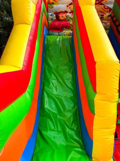 Надувной батут-горка «Славянский 2», 6x4x4.5 м