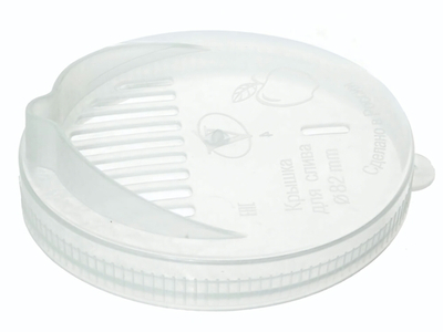 Крышка для слива 82мм белая СКО