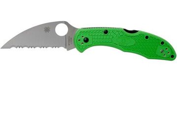 Складной нож Spyderco Spyderco Salt 2 88FSWCGR2 c клинком из стали LC200N Rustproof Steel, рукоять FRN