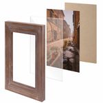 Рамка из мангового дерева BRAUBERG LOFT EL CLASICO, фото 13х18 см, акриловый экран, 19х24 см, 391286