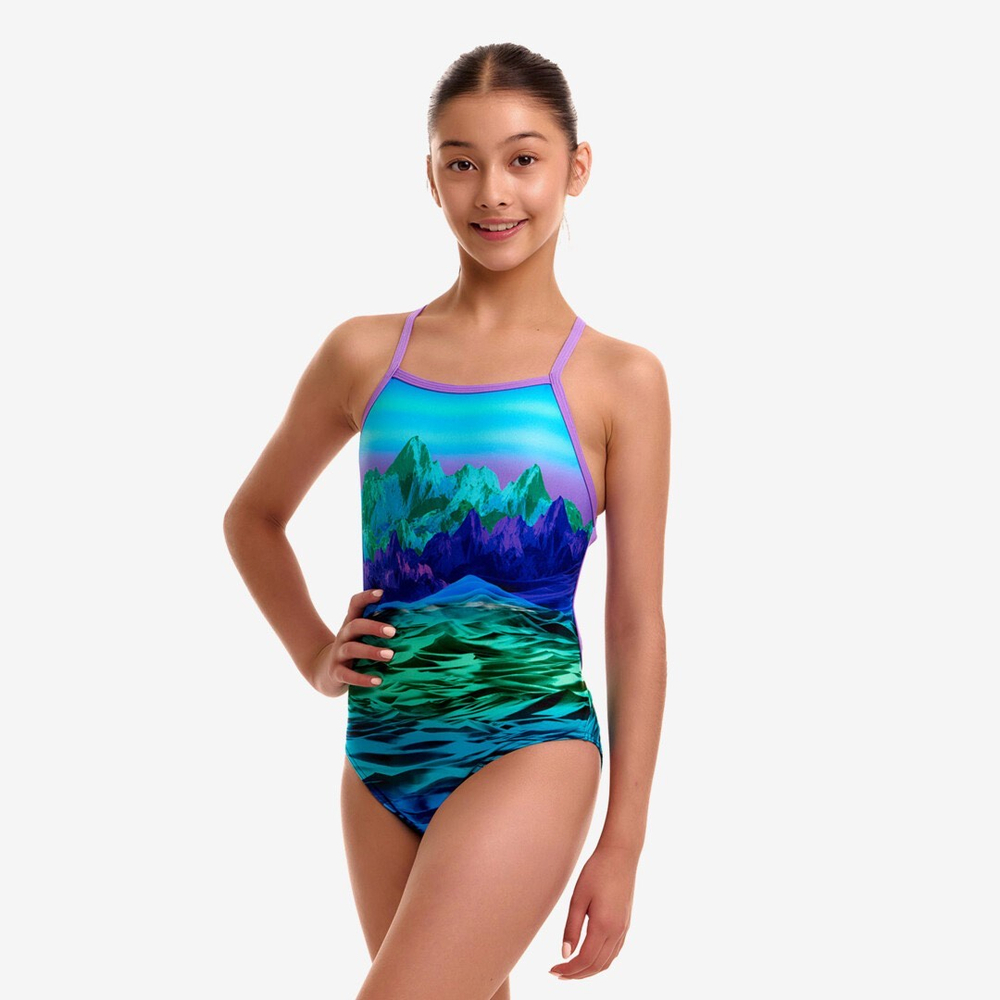 Купальник FUNKITA Girl's Mintie Montie (Strapped In)