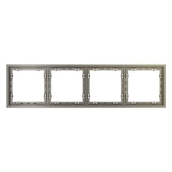 Рамка пластиковая VOLTUM S70 на 4 поста, (шелк)