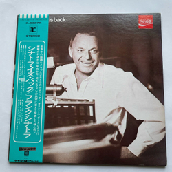 Винтажная виниловая пластинка LP Frank Sinatra Ol' Blue Eyes Is Back (Япония 1973) (Оби)