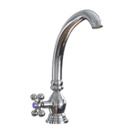 Смеситель для раковины/мойки 1/2 кер. MIXLINE ML07-05 моно п/гайку  (без подводки)