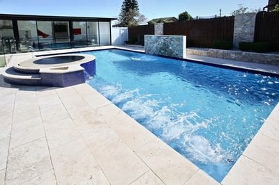 Строительство бетонного бассейна, 32 квадратных метров