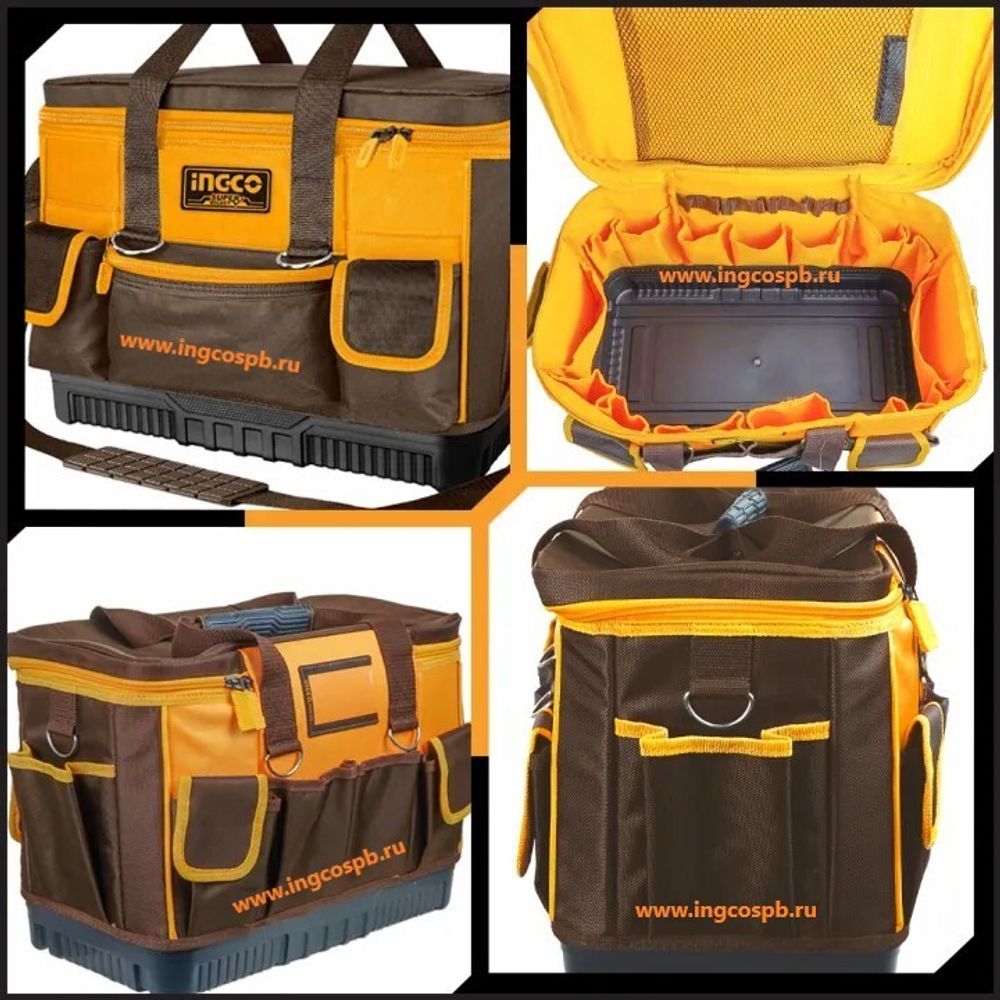 Сумка-органайзер для инструментов INGCO HTBG10 INDUSTRIAL