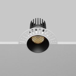 Светильник встраиваемый светодиодный Maytoni Dip DL119-10W-2.7K-TRS-B