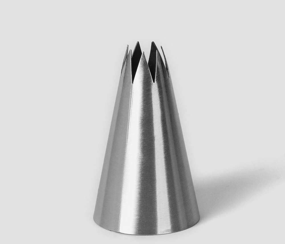 Насадка для кондитерского мешка d=3 см "Открытая звезда"