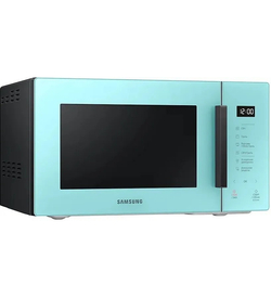 Samsung MG23T5018AN/BW Микроволновая печь, 23л, 800Вт, мятный /черный