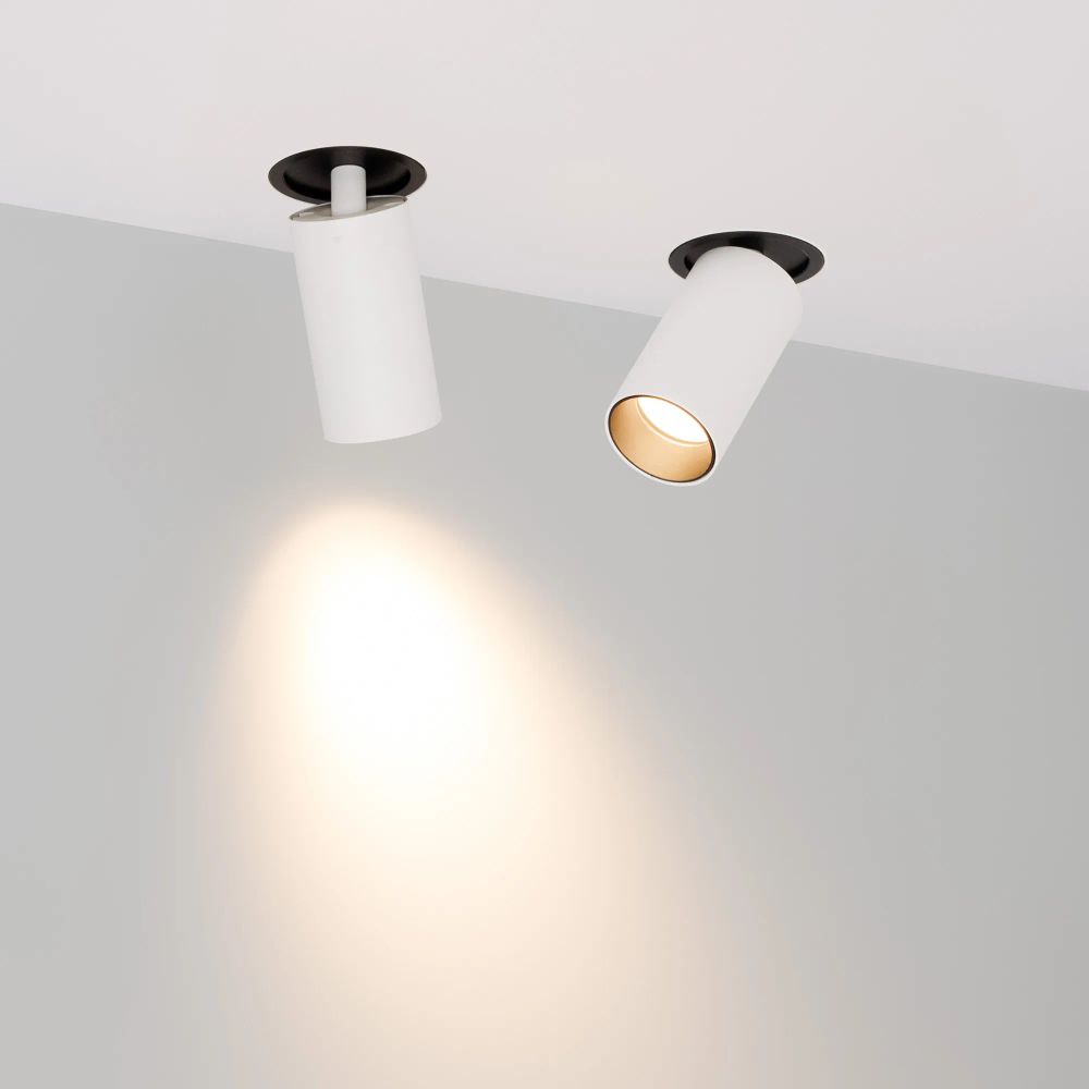 Светильник SP-NUANCE-TRIMLESS-PULL-R35-7W Warm3000 (WH, 36 deg, 230V) (Arlight, IP40 Металл, 5 лет) 049909