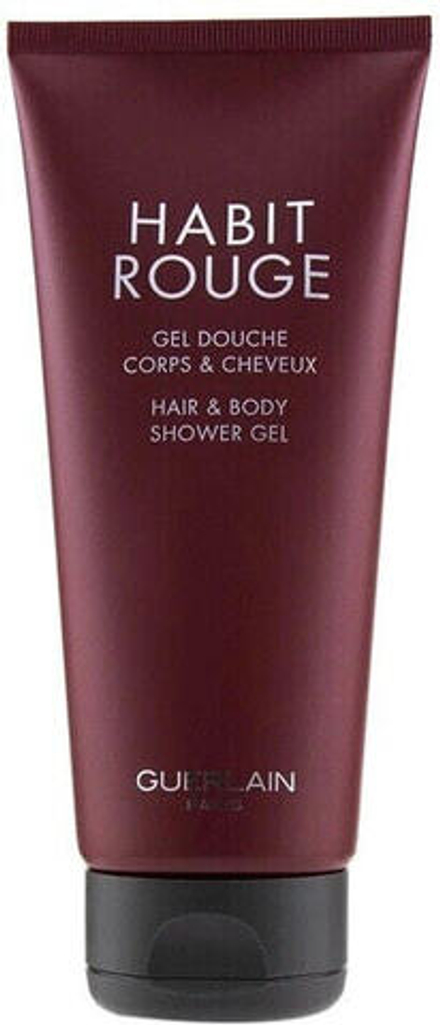 Shower gel для тела и волос Habit Rouge GUERLAIN 200 мл