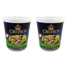 Паста Карри зеленая Crown Green Curry Paste 400 г, 2 шт