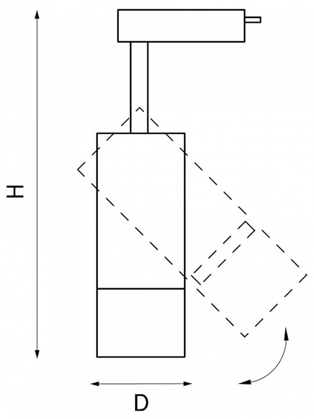 Светильник на штанге Lightstar Volta 229147
