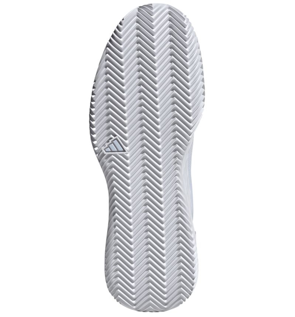 Женские Кроссовки теннисные Adidas Defiant Speed 2 W Clay - white/crystal sky/core black