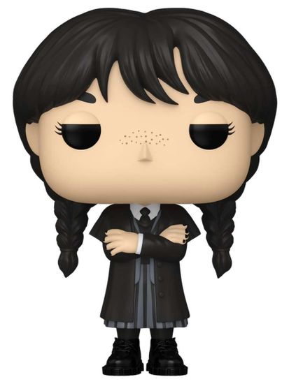 Фигурка Funko POP! TV Wednesday S2 Wednesday Addams (1815) 86679 / Фигурка Фанко ПОП! по мотивам сериала "Уэнздей", Уэнздей Аддамс. Товар уцененный