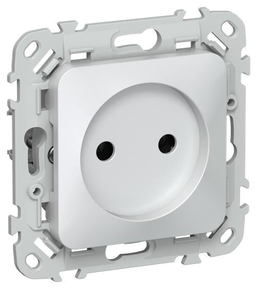 FLITE Розетка без заземления без защитных шторок 10А РС01-0-ФлЖ жемчуг IEK