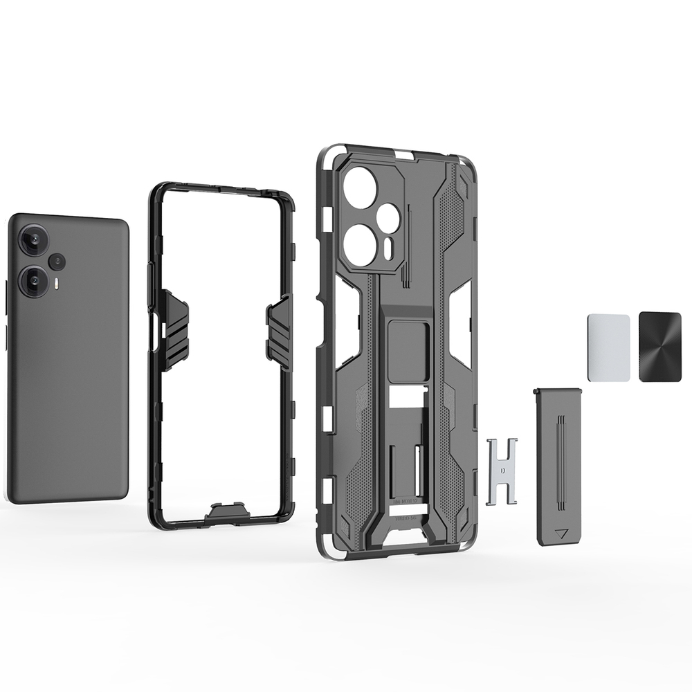 Противоударный чехол с подставкой Transformer для Xiaomi Poco F5