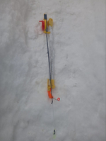 Удочка-поставушка зимняя самоподсекающая.