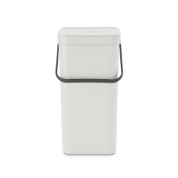 Brabantia Контейнер для мусора Sort & Go 16л Светло-серый