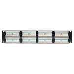 Патч-панель  EKF TRP-PPNL-6UTP-2U48