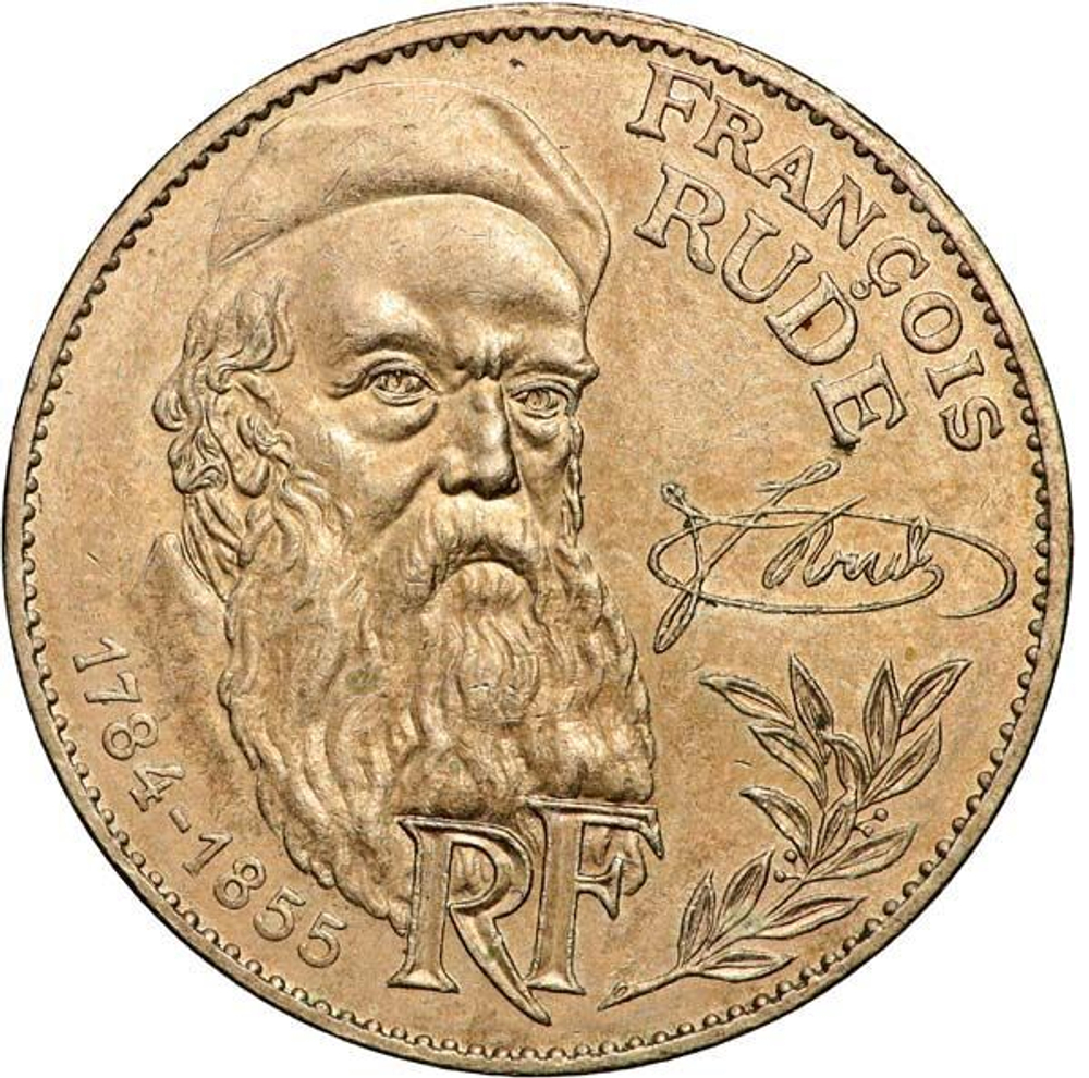 France 10 Francs 1984 - François Rude, AU