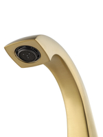 Смеситель для раковины на 3 отверстия WONZON & WOGHAND FLEX, Брашированное золото (WW-88083095-BG)