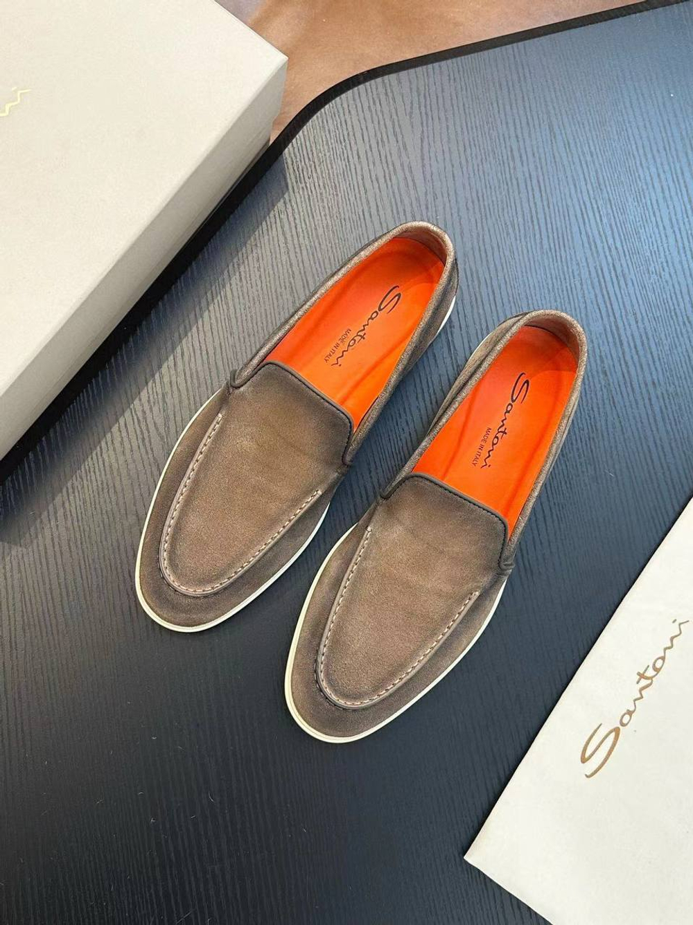 Лоферы Santoni