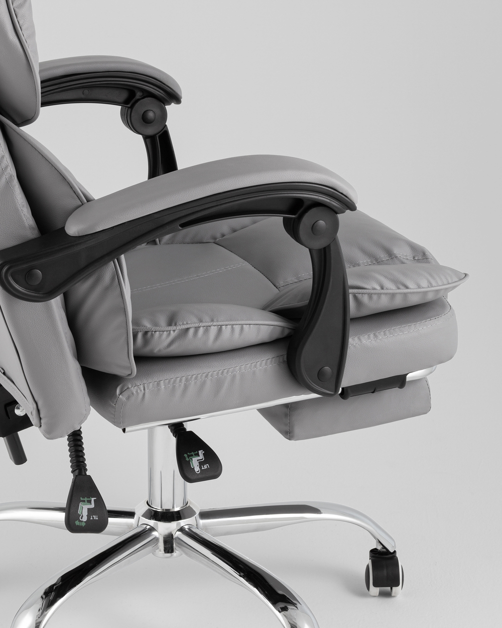 Кресло руководителя TopChairs Siento серый