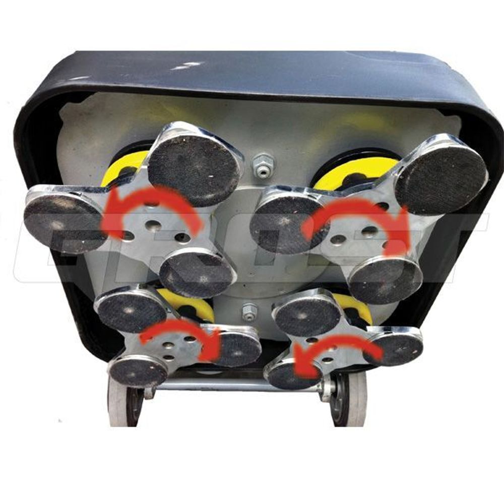 GROST PMC700-1 - Мозаично-шлифовальная машина по бетону - 220 В / 11 кВт