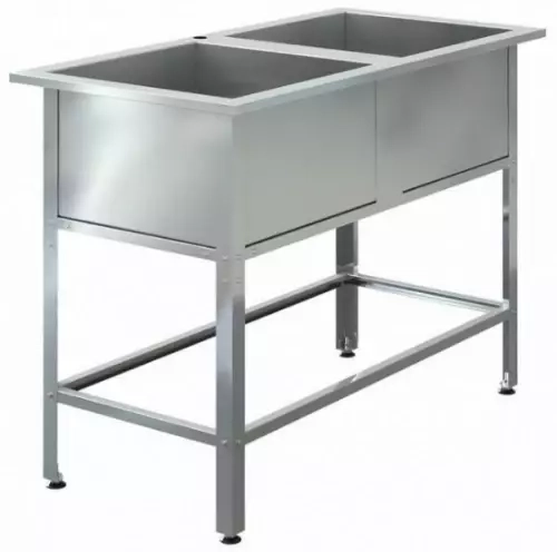 Ванна моечная ASSUM ВМС-П-2/500 1200х600х850