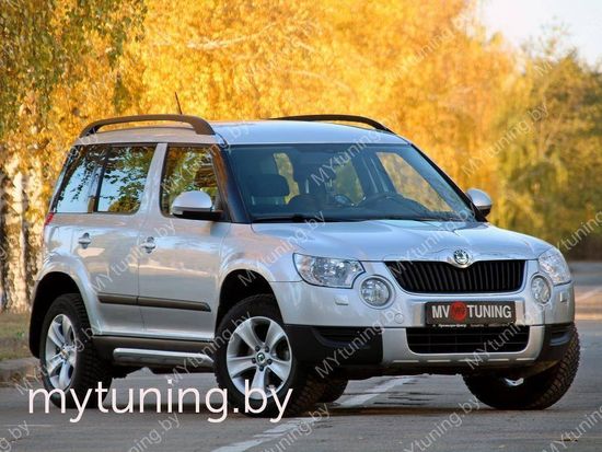 Накладки на пороги для Skoda Yeti