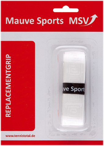 Теннисные намотки базовые MSV Soft Tac Embossed 1P - белый
