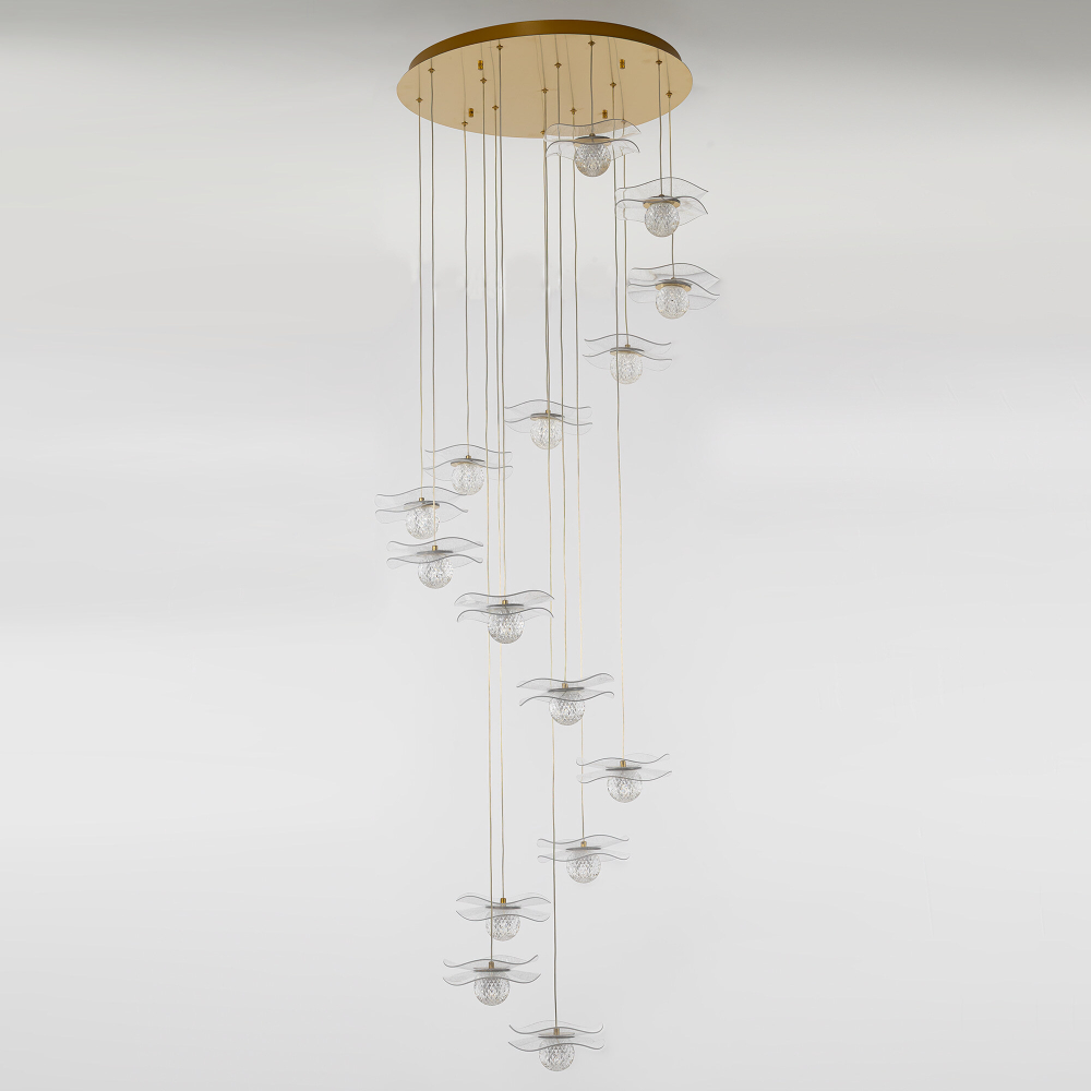 Citilux SIGNATURE CL247057 Люстра светодиодная каскадная