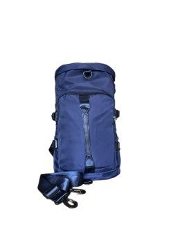 Сумка- рюкзак спортивная QOZA, синяя, 21 литр