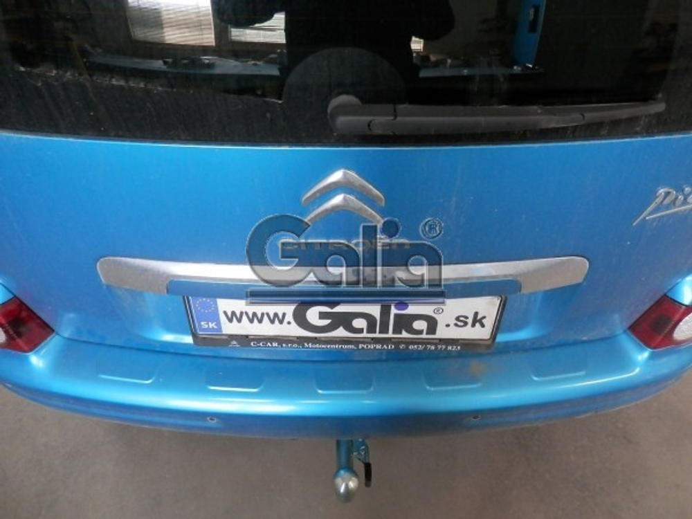 Фаркоп оцинкованный Galia C059C для Citroen C3 Picasso 2009-2017(паспорт и сертификат в комплекте)(без электрики)