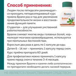 Брами Гималаи в таблетках Brahmi Himalaya