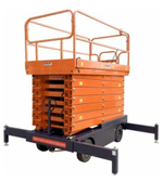 Несамоходный подъемник ножничного типа GROST Tower 500-9 АС с выдвижной платформой 212537