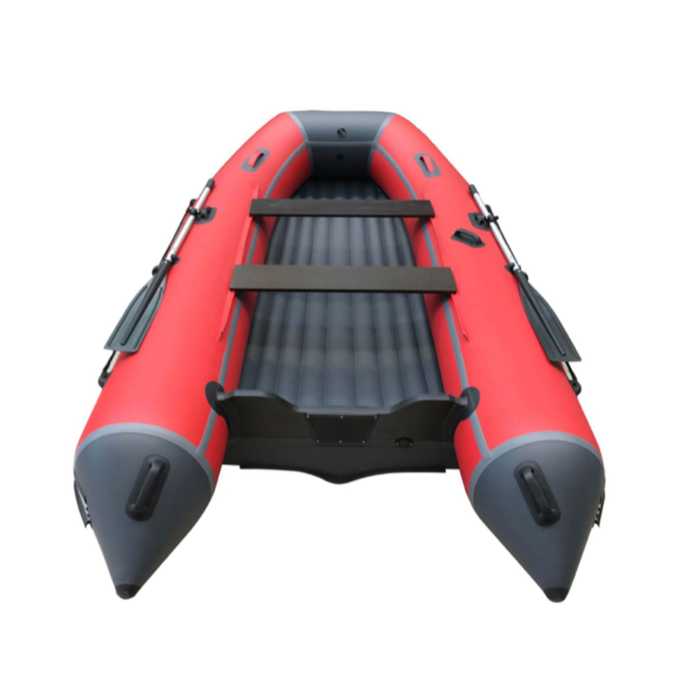 Лодка пвх orca (орка) 400нд (цвет: красный/чёрный)