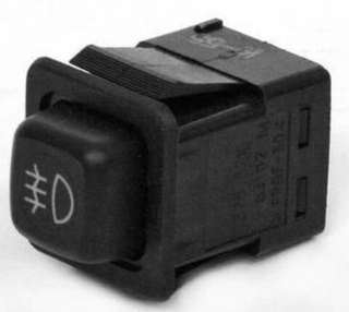 Клавиша противотуманки 2108-09 КВАДРАТ передн. с подсветкой ПСКОВ 376.3710-04.М