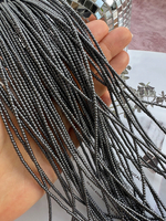 Нить бусин из гематита 2мм