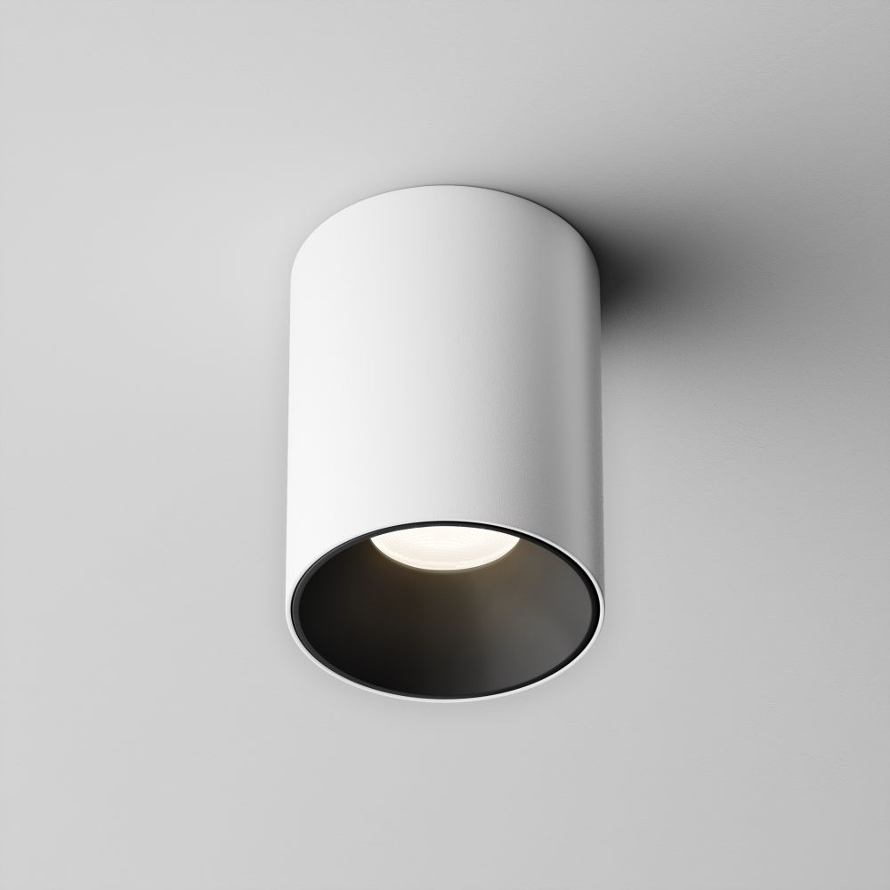 Декоративная черная рамка-отражатель для светильников серии Alfa LED Maytoni   Ring8-10W-RD-B